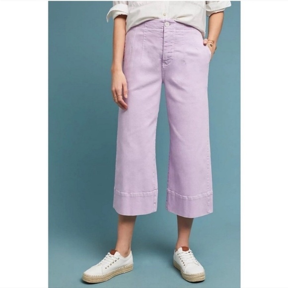 Anthropologie Denim - Pilcro by ANTHROPOLOGY Lilac Trousers